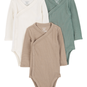 Set of three Aspect-Snap Bodysuits for Infants